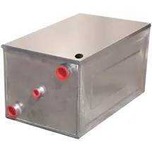Cordivari ZINC 3 bar 30 l Silber