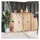 vidaXL Outdoor-Küchenschrank Massivholz Kiefer