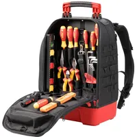 Wiha Elektriker Werkzeugrucksack 27-tlg. I mit Elektriker Grundausstattung I