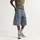 adidas Firebird ADICOLOR DENIM-JORTS blau 36