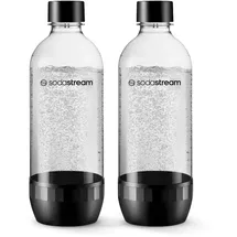 Sodastream Tritan-Flasche 2 x 1 l schwarz