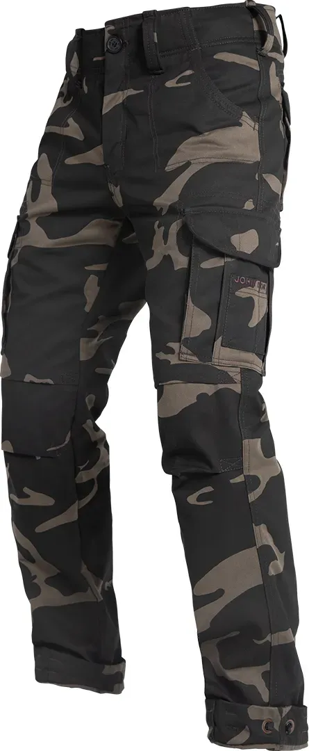 John Doe Cargo Regular XTM Camouflage Motorrad Jeans, mehrfarbig, Größe 31 für Männer