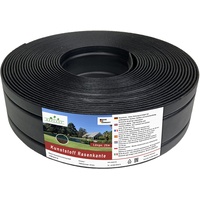 Replast - Kunststoff Rasenkante 25m - Lawn Edging - Garten (125mm/4mm) – Leicht zu Verarbeiten – Blumenbeet Umrandung UV und Witterungsbeständig