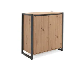 Finori Denver 1 Kommode/Industrie-Look/Anthrazit
