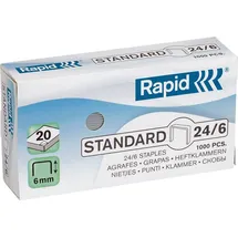 Rapid Heftklammern 24/6, 1.000 St.