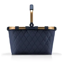 reisenthel Einkaufskorb Carrybag Polyester Rhombus Midnight Gold