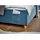 Meise Möbel meise.möbel Polsterbett Cool Cord Blau Ocean 140 x 200 cm