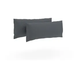 sit&more Polsterauflage 65 x 25 x 10 cm grau 2-tlg.