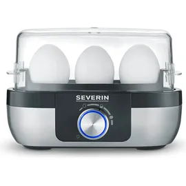 Severin EK 3163 3 Eier + Messbecher Schwarz
