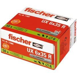 Fischer UX 6 x 35 R Universaldübel 50 Stück