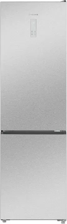 Dreame Mega Pro 456 L Kühl-Gefrierkombination, 201 cm, NoFrost, FreshFlex, Edelstahl, Energieeffizienzklasse D