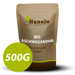Bio Ashwagandha Pulver 500g