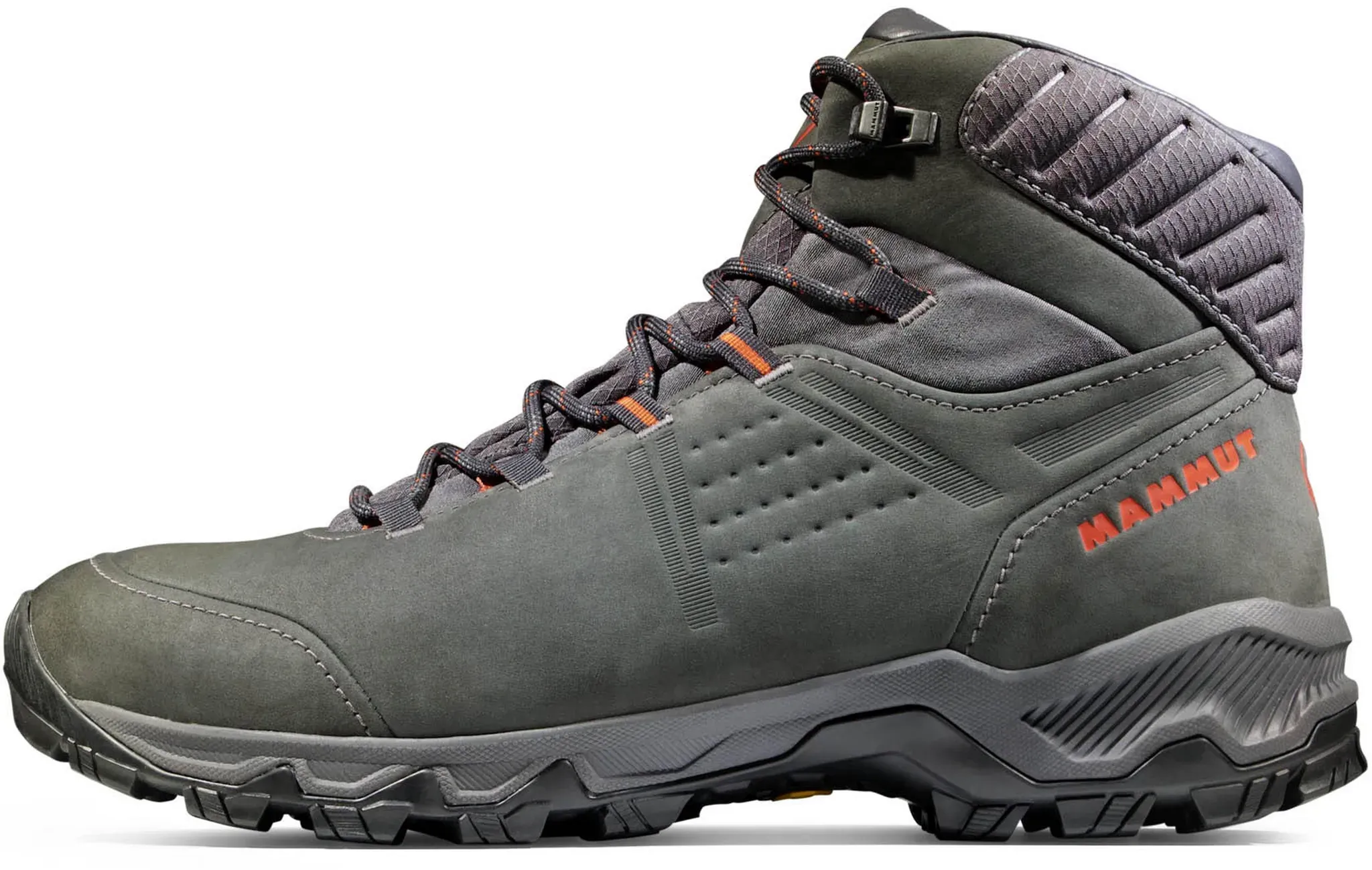 Mammut Mercury IV Mid LTH Wanderschuhe Herren in black-hot red, Größe 44 2/3 - schwarz