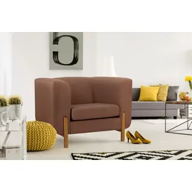 Home Affaire Sessel HOME AFFAIRE "Gaut", rosa (graurosé), B:101cm H:76cm T:88cm, Sessel, Sessel