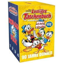 Egmont EHAPA Lustiges Taschenbuch 90 Jahre Donald (4 Bände im Schuber)