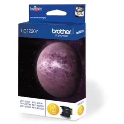 Tinten BROTHER LC1220Y BROTHER MFCJ825DW TINTE YEL ST