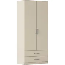 Rauch Drehtürenschrank GAMMA 91 x 210 x 54 cm Beige
