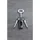 WMF Korkenzieher Clever & More 20 cm Schwarz/Silber