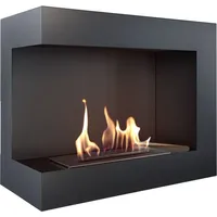 Kratki - Bioethanol Ethanol Kamin Biokamin delta 600 Schwarz Standkamin Ethanol