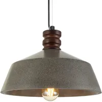 Paco Home Pendelleuchte KUTTER, ohne Leuchtmittel, LED, E27, Lampe Für Wohnzimmer Esszimmer Küche, Höhenverstellbar schwarz