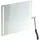 Hewi Serie 802 LifeSystem Kippspiegel Hebel links - signalweiß