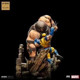 Iron Studios Wolverine vs Juggernaut Figur 30 cm