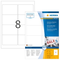 Herma 10308 Universal Etiketten ablösbar, 1400 Blatt, 96 x