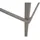 Siena Garden Barstuhl 50 cm x 52 cm x 98 cm Taupe
