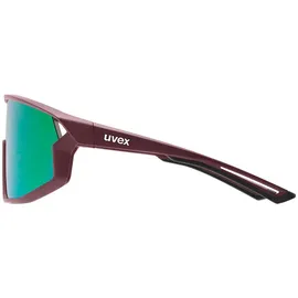 Uvex Skyryse Sonnenbrille Burgundy Matt/Mirror Rose
