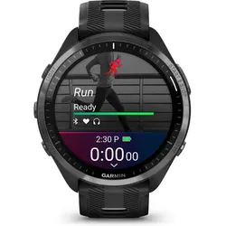 GARMIN Forerunner 965, GPS, EMEA, Black, schwarz / grau, ONE SIZE