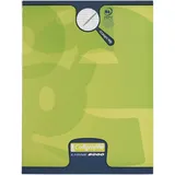 Calligraphe 20x Heft 17x22 F-Lineatur 3MM 16Bl Zitrusgrün 108703C