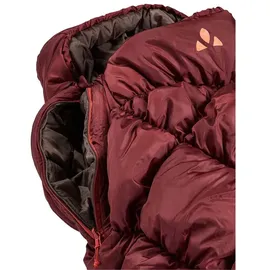 Vaude Meglis 700 Syn Schlafsack (Größe max. 190cm - Dark Cherry - Lang