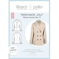 Lillesol & pelle lillesol Women Papierschnittmuster No. 71 Trenchjacke