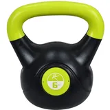 LIFEFIT Vinyl-Kettlebells Vinyl-Kettlebells, schwarz, 6 kg, F-VIN-KETT06