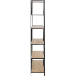 miliboo Industrie-Bücherregal 114 x 0 x 0 cm Schwarz