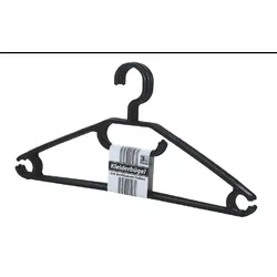 Kleiderbügel Garderobenbügel Anzugbügel Blusenbügel Jackenbügel 3er Pack mit drehbarem Haken für Kleidung Schrank Garderobe Haushalt