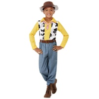 Smiffys Western Cowboy-Kostüm für Jungen, Oberteil und Hose