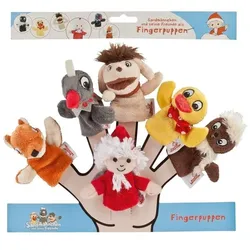 Heunec - Unser Sandmännchen, Fingerpuppen-Set 6-fach