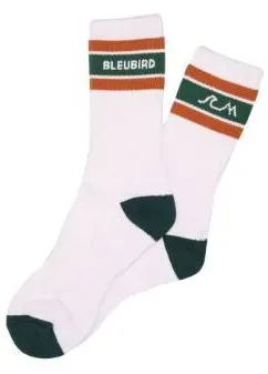 Bleubird Crew Socks - OG rust Medium
