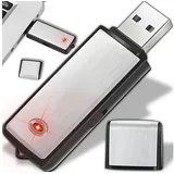 SpionProfi Usb Stick Voice Recorder Mini Diktiergerät Ton Aufnahmegerät Auto Haus Digitales Aufnahmegerät (Spion 8GB Abhörgerät Wanze Voice Recorder Spy getarnt Diktiergerät)