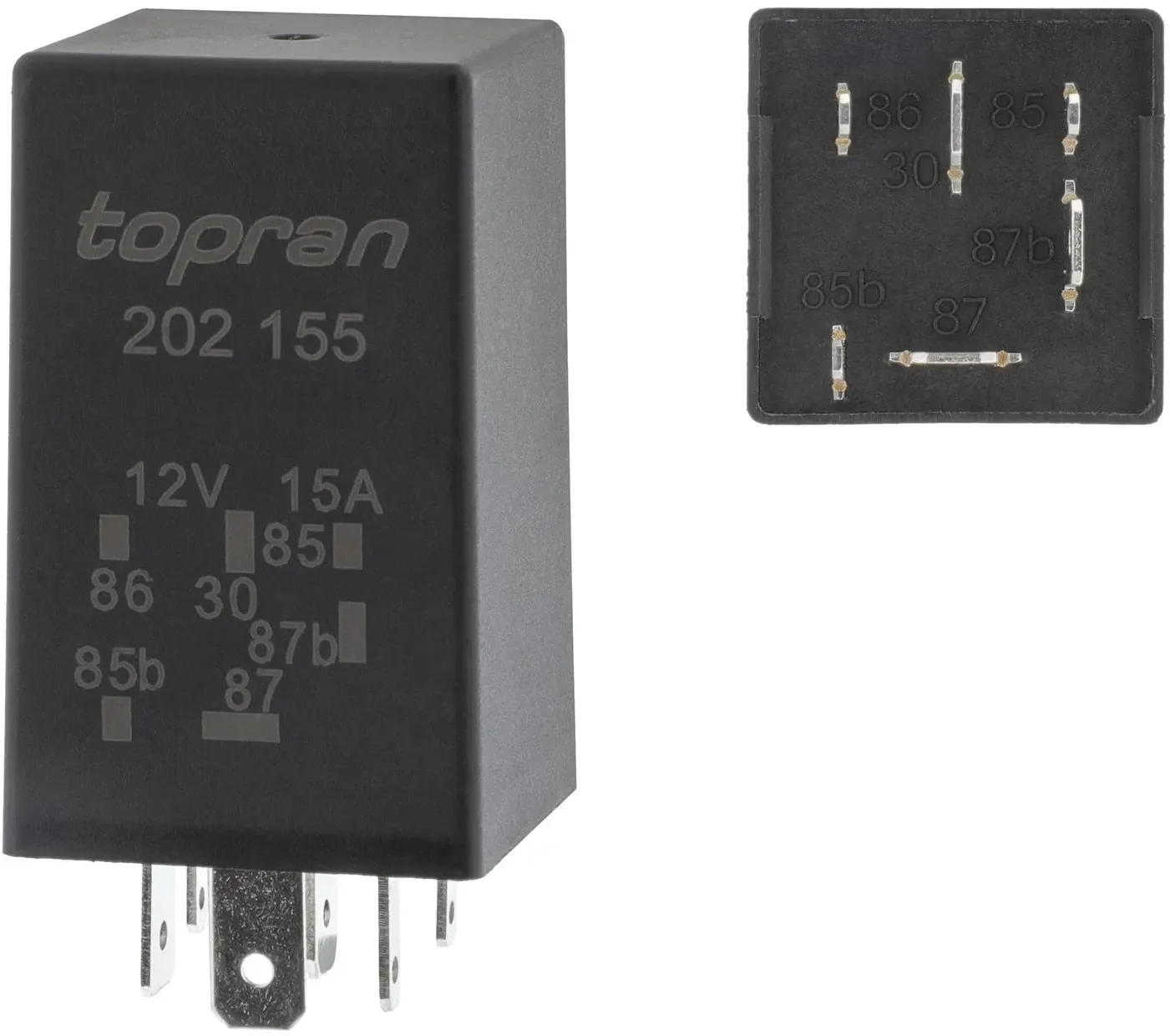 TOPRAN Relais, Kraftstoffpumpe 202155 für Opel Vaughall