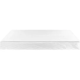 Beliani Wasserbettbezug PURE 180 x 200 cm Weiß