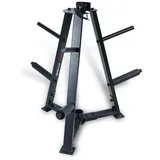 ZERRO Hantelständer Hantelablage Multifunktional Gewichteständer Langhantelständer Hantelscheibenständer