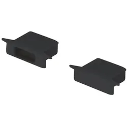 EVN Lichttechnik Endkappen FLAT3PAKSETB
