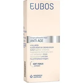 Eubos Sensitive Hyaluron Augen Kontur CremeSerum 15 ml