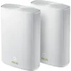 ZenWiFi AX Hybrid (XP4) AX1800 2er Set, router Weiss