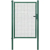 GAH Alberts Wellengitter-Einzeltor 100 x 150 cm Grün/Metall