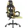 vidaXL Gaming-Stuhl Gold Schwarz