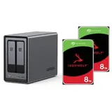 UGREEN NASync DXP4800 NAS System 4-Bay inkl. 4x Seagate IronWolf ST6000VN006 6 TB