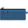 Leitz WOW Mäppchen mit 2 Fächern, Leichtläufiger Reißverschluss, Abwaschbar, Ideales Nylon-Stifteetui, Größe M, 21 x 8,5 cm, Blau, 40120036